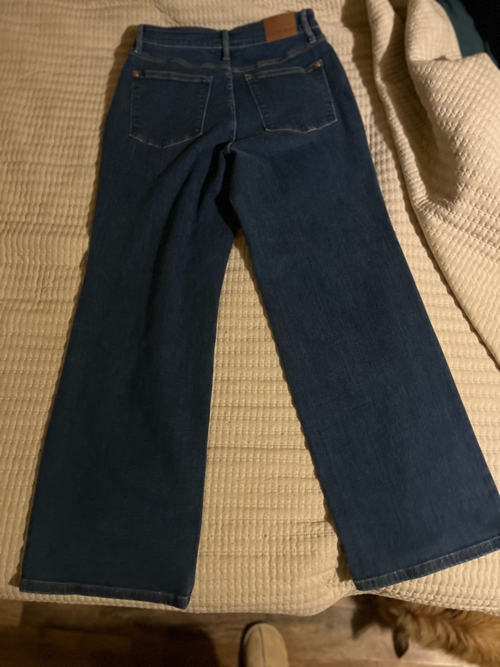 Judy Blue Dark Blue Wide Leg Jeans - Picture 2 of 10
